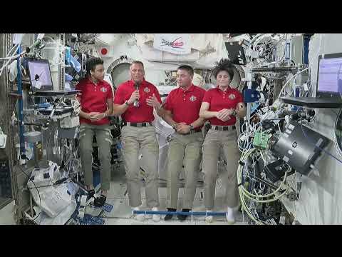 Expedition 67 Space Station Talks with NASA, European Space Agency, Italian Officials-June 17, 2022