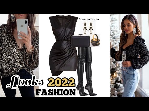 🥂LOOKS PARA AÑO NUEVO 2022 ✨ OUTFITS PARA FIESTA DE FIN DE AÑO! Moda AÑO NUEVO 2022