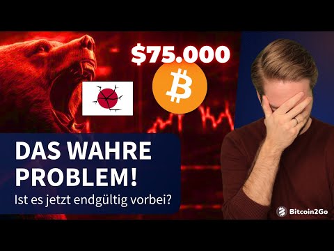 Krypto: Der nächste Crash und ein riesiges Problem!