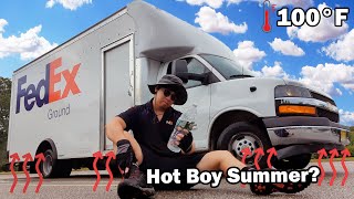 What Delivering is Like For Drivers in the Hot Scorching Summer!