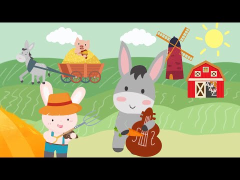 𝗞𝗶𝗱𝘀’ 𝗩𝗶𝗼𝗹𝗶𝗻 🎻 | 🐴 Old MacDonald Had A Farm  | Cello Sheet Music