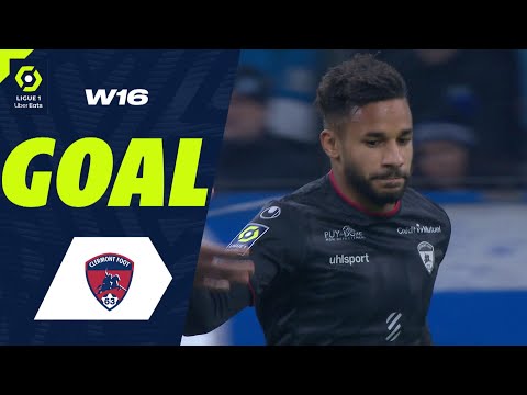 Goal Jim ALLEVINAH (58' - CF63) OLYMPIQUE DE MARSEILLE - CLERMONT FOOT 63 (2-1) 23/24