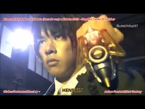 Kamen Rider Kabuto x Kabuto (Decade ver.) x Kabuto 2019 - Henshin Forms & Finisher