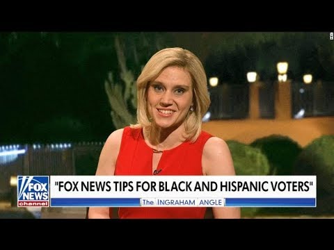 'SLN' Kate McKinnon as Fox News’s Laura Ingraham on the caravan.