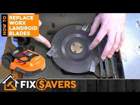 How to Replace Worx Landroid Blades