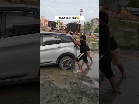 Nexon EV or TIRRI 🛺 #shortvideo #nexonev #nexon #electric car #shorts #short #coolvideo #youtube