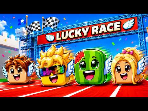 Race Your LUCKY BLOCK in Roblox