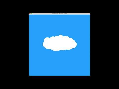 Drawing Random Clouds With Python Turtle Tutorial Available