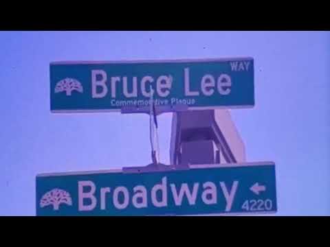 Bruce Lee - Way just unveiled in California 2024