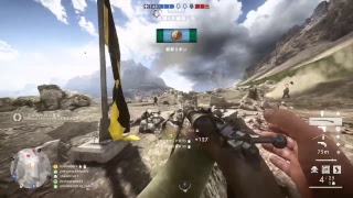 クランメンバーと別ゲー（BF１）