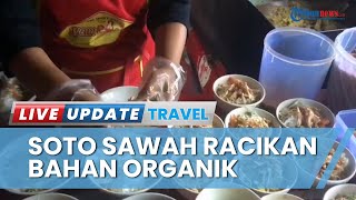 Lezatnya Soto Sawah Semarang Kuliner dengan View Gunung Ungaran, Racikan Gunakan Bahan Organik