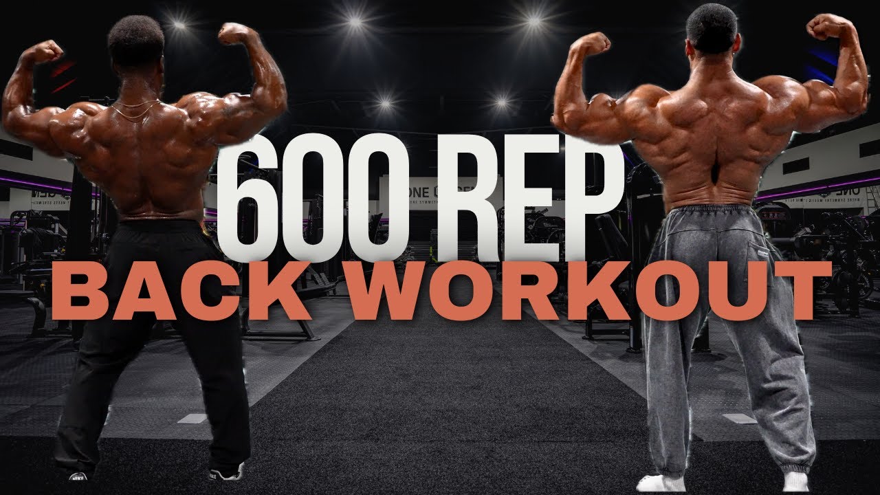 600 Rep Back Workout (Larry Wheels, Breon Ansley, Fafa Fitness)