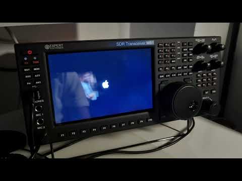ExpertElectronics SDR Transceiver MB1 macOS demo