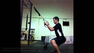 Squat progressions.