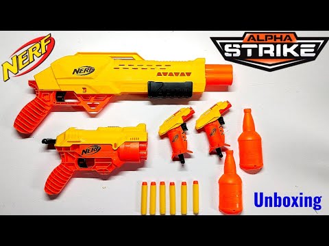 [REVIEW] NERF ALPHA STRIKE Series|Best NERF Gun.