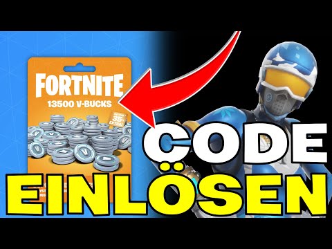 Redeem Fortnite V Bucks Cards - Gift Card Credit Code - Tutorial - forfad