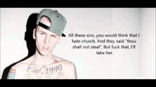 Machine Gun Kelly - Hold On (Shut Up) With On Screen Lyrics