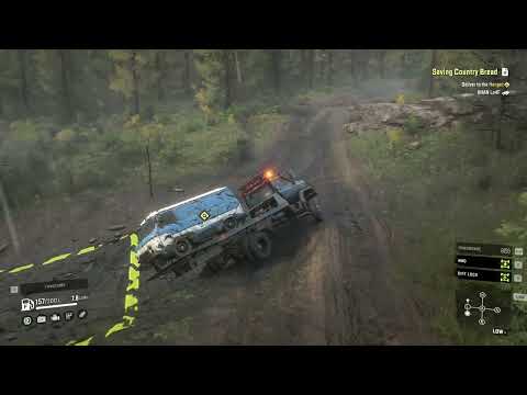 SnowRunner Gameplay - Saving Country Bread