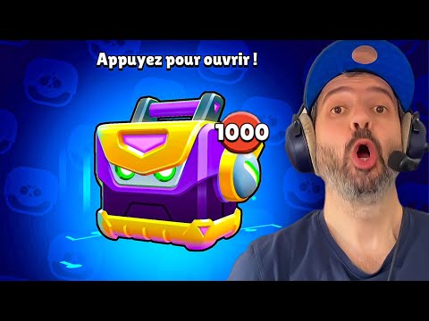 J'ai OUVERT 1000 MECHA BOITES (pack opening XXL) sur un NOUVEAU COMPTE 0 TR Brawl Stars