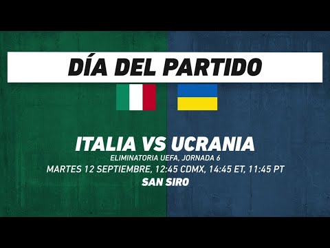 Italia vs Ucrania, frente a frente: Futbol
