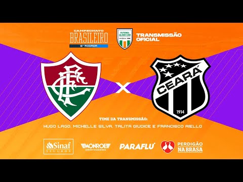 FLUMINENSE X CEARÁ - AO VIVO - Narração: HUGO LAGO - Brasileirão - Futebol Globo CBN