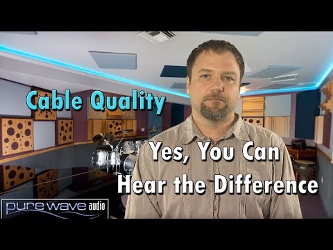 Cable Quality - Yes, You Can Hear the Difference - VoVox Cables - Tech Talk