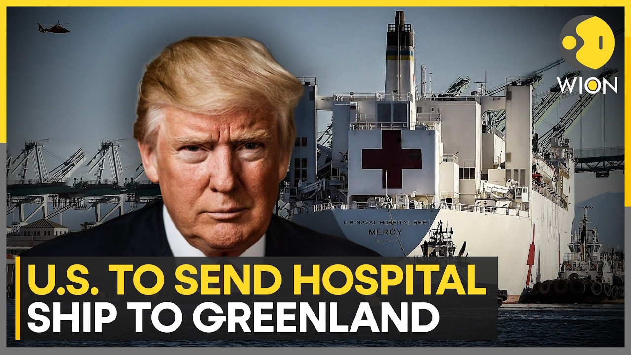US To Send Hospital Ship to Greenland: Trump Intensifies Push | WION