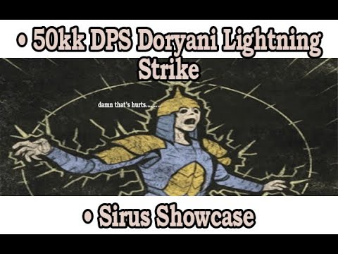 Path of Exile 3.18 | 50kk DPS Doryani Lightning Strike Raider | Sirus Showcase