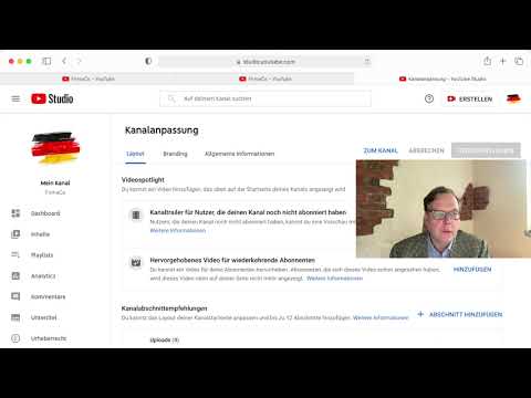 YouTube Kanal anpassen ❤️ YouTube Beschreibung ändern