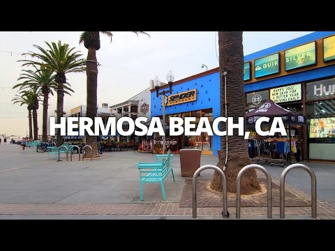 Exploring Hermosa Beach, California USA Walking Tour #hermosabeach #hermosabeachcalifornia