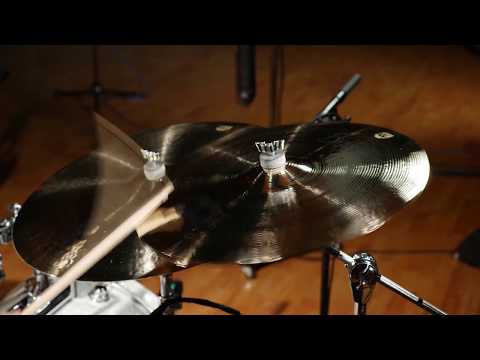 Meinl Byzance Brilliant B18MC-B 18" Medium Crash Cymbal  (Video Demo) image 7