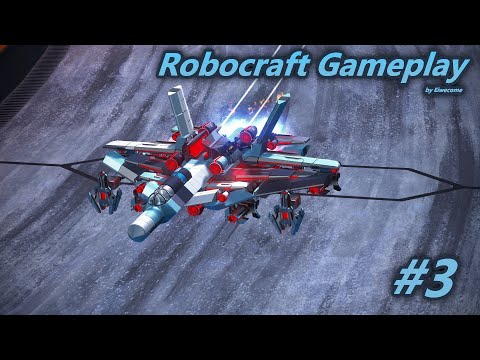 Airplane battle in 2025 / Robocraft Gameplay 3
