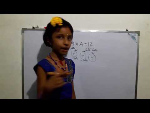 Basic Division Activity by Bavya Darshini