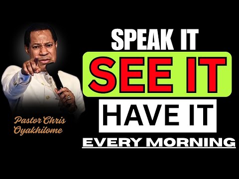 HOW TO SPEAK THE WORD ONLY: MOUNTAIN MOVING FAITH| Pastor Chris Oyakhilome Reveals Bible Study