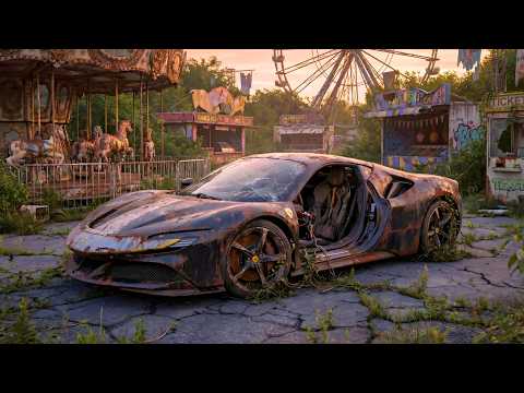 Thumbnail for RESTORING AN ABANDONED $1,00,00,00 FERRARI SF90 FOUND AT AMUSEMENT PARK by Ferrari, Car