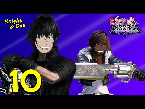 Let's Play Dissidia Final Fantasy NT Story Mode Blind Part 10 - Jecht, Pyreflies & Ifrit Boss Fight