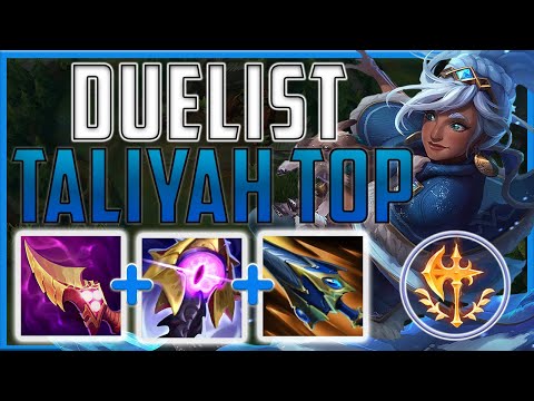Taliyah has INSANE duelling potential with this unique Top-lane build! - Taliyah top | Season 14 LoL