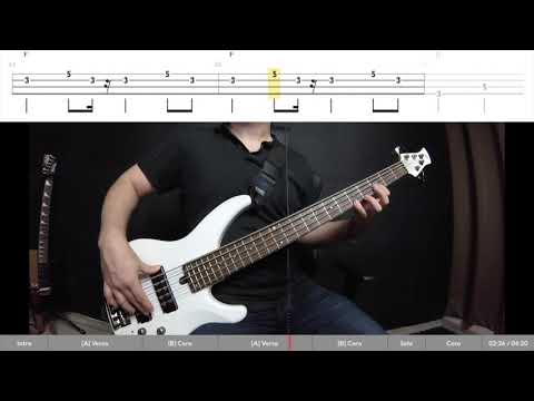 Natalia Lafourcade - Nunca es suficiente ( Cover Bajo + TAB ) 🇲🇽 ft. Angeles azules