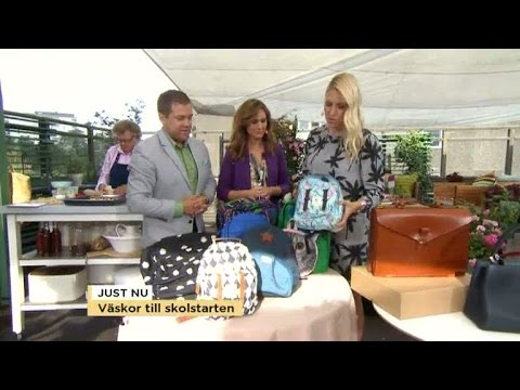 Höstens skolväskor för både yngre och äldre elever - Nyhetsmorgon (TV4)