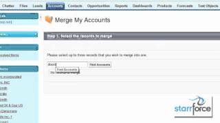 Searching for Duplicates and Merging Duplicates in Salesforce