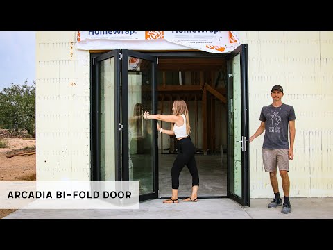 Installing Our Beautiful Bi-Fold Patio Door