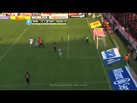 Chilena de Depetris. Newell's 3 - Rafaela 1. Fecha 4. Torneo Final 2014. Fútbol Para Todos