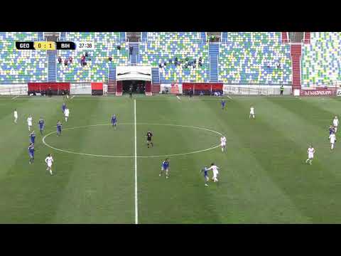 Natia Danelia agains Bosnia-Herzegovina W (EURO 2022, the last qualifying match, group B) WNT of Geo