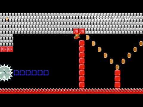 Super Mario Maker 2 🔧 20 Seconds Switch Block Blast 🔧  by bruhhhhhh