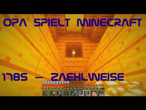 Opa spielt Minecraft 1785 – Zählweise