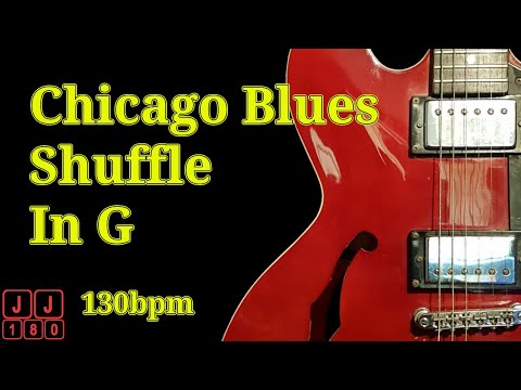 Chicago Blues Shuffle In G - Jam Track