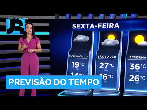 Confira a previsão do tempo para esta sexta-feira (5)