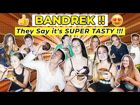 ORANG ASING NYOBAIN BANDREK MINUMAN TRADISIONAL INDONESIA! REAKSINYA BIKIN KAGET! 😲