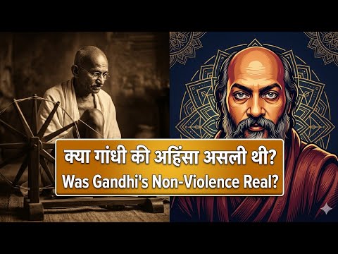 क्या गांधी की अहिंसा असली थी? एक गहरा विश्लेषण | Was Gandhi's Non-Violence Real?