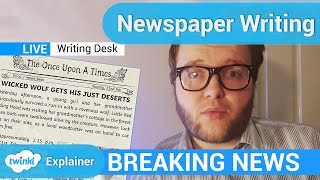 How To Write A Newspaper Article | Report Writing KS2
